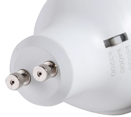 CRI 80 6W 120D GU10 Dimmbarer LED-Spiegellicht mit Multi CCT Auswahl 3000K/4000K/6500K