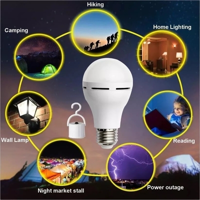 7W/10W LED-Notfall-Wiederaufladbare E27/B22-Glühlampen mit einstellbarer Helligkeitsunterstützung