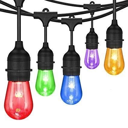 Dekoration Rgb S14 Led Ferienschnurlicht für mehrfarbige LED Frequenz 50Hz/60Hz
