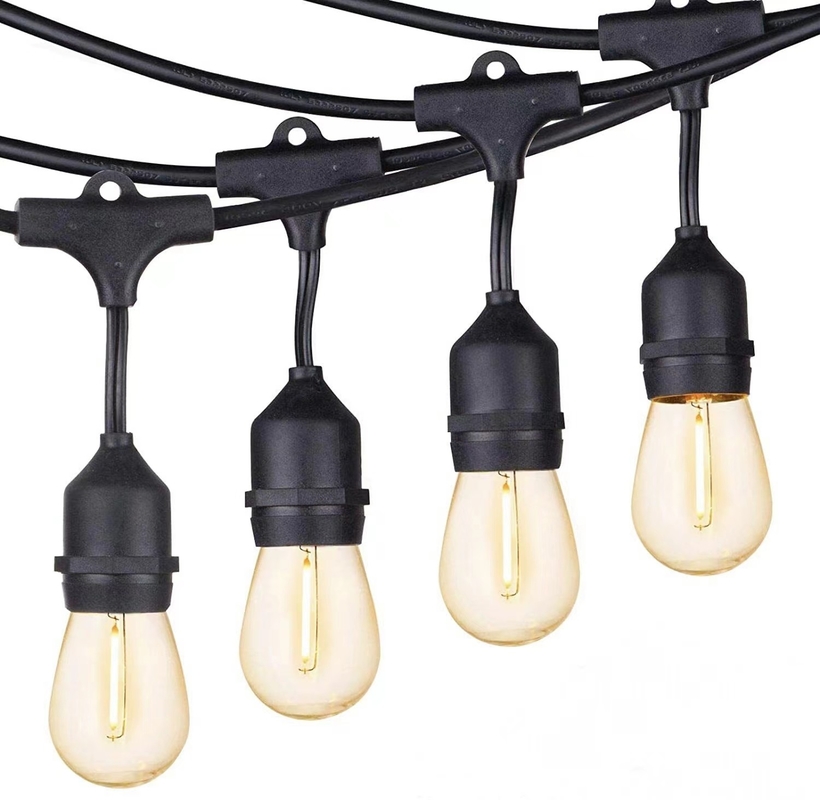 Wasserdichte IP65 LED-Glühlampe-String-Hängeleuchte für Festatmosphäre und Dekoration