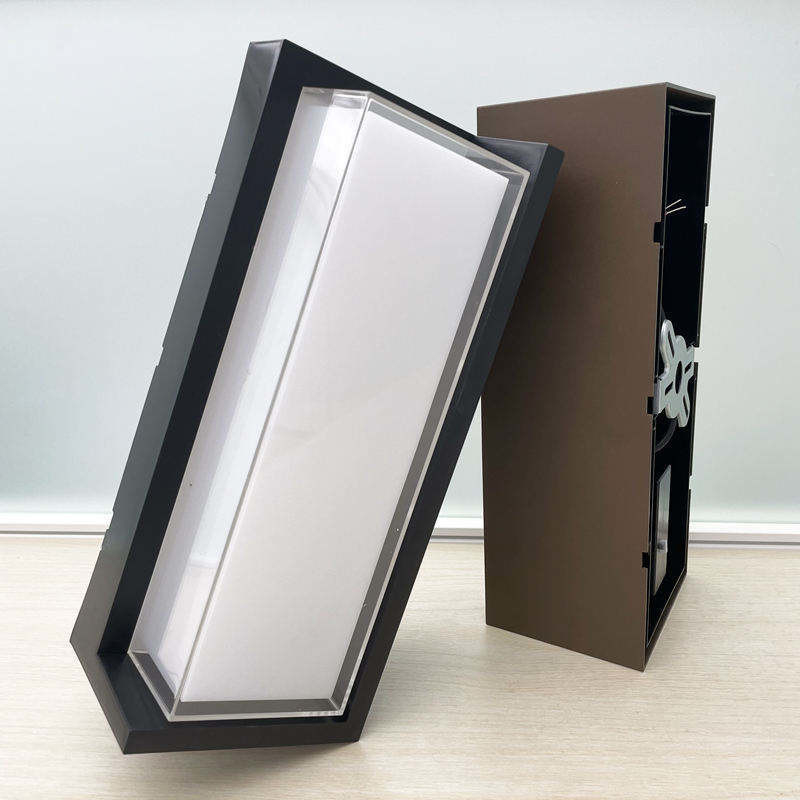 Moderne 24W LED Außen Wand montiert Haushalts Leuchten Wandlampe Scheinwerfer mit 1-