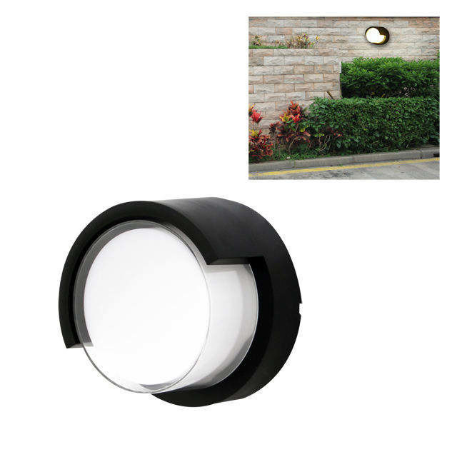 15W Außenlicht Kunststoff IP65 Trennwandwandlampe für Außenbeleuchtung