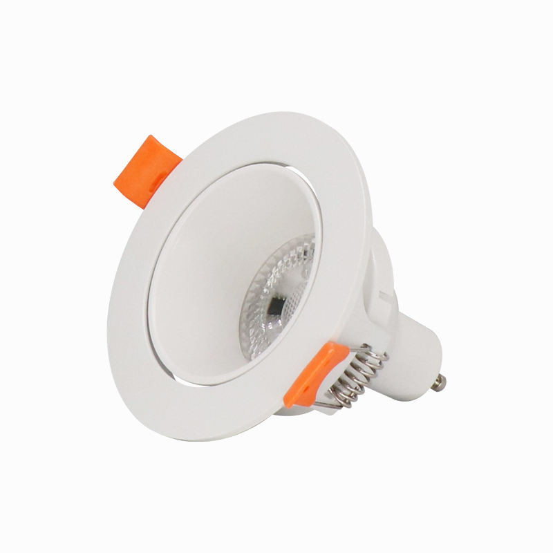 Rund eingebettete Decke Anti-Glanz Gu10 Mr16 Led-Licht Scheinwerfer für kommerzielle