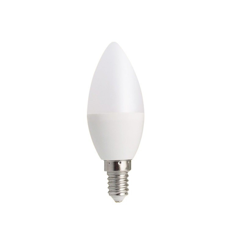 LED-Kerzenlampe 6W CRI Ra 80-90 Hohe Unterstützung Dimmer Anpassbares E14 Innenlicht