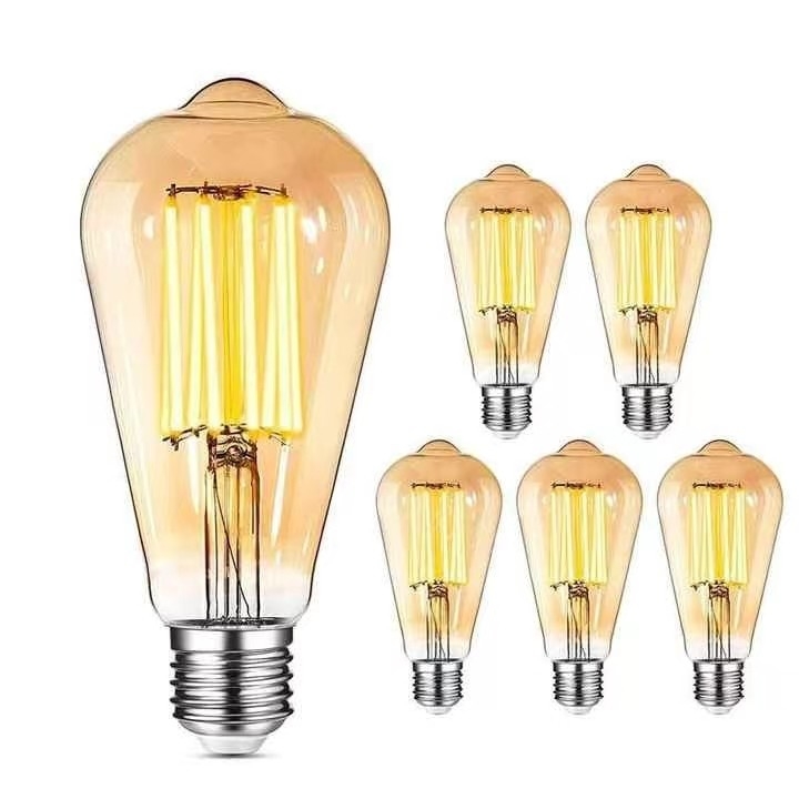 Lichtlösungen für Wohnräume ST64 E26 7W 800LM Dim LED Glühlampe 3000K 120V/60Hz