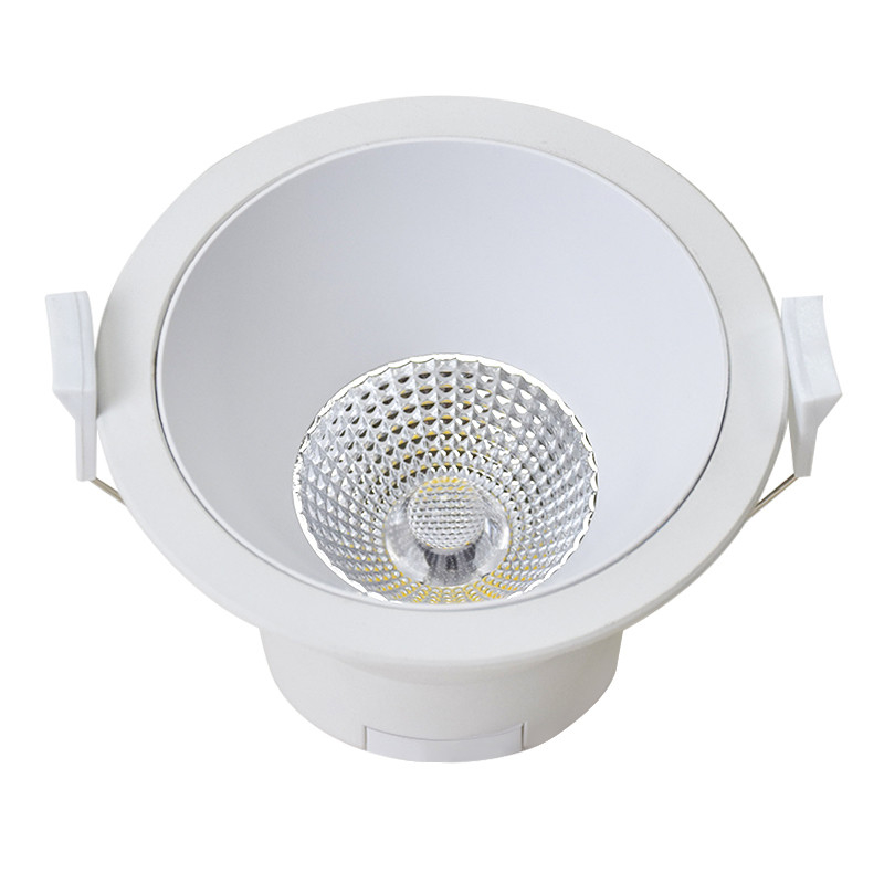 Lange Lebensdauer 9W 0,6mm COB eingebettete LED-Downlight im modernen Design für 3,5 Zoll Kabel