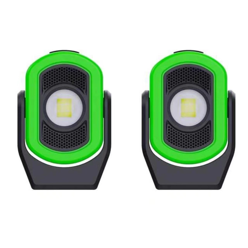 Gleichstromversorgung Grüne LED USB Typ-C Lithium-Wiederaufladungsarbeitslicht für Wartung