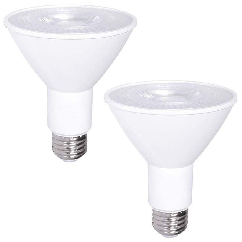 12W 100W Dämpfbares Wasserdichtes E26 3000K Warmweißes LED-Floodlampe PAR30 Knopfsteuerung
