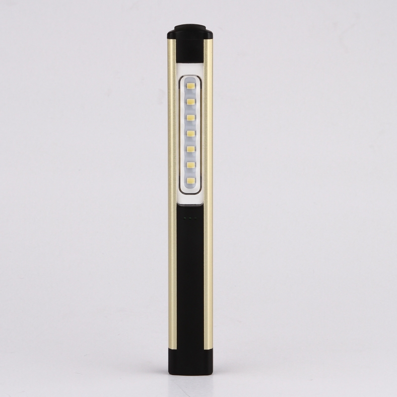 30000 Stunden Arbeitszeit Helle LED-Stift-Arbeitslicht mit Clip USB Wiederaufladbar IP44
