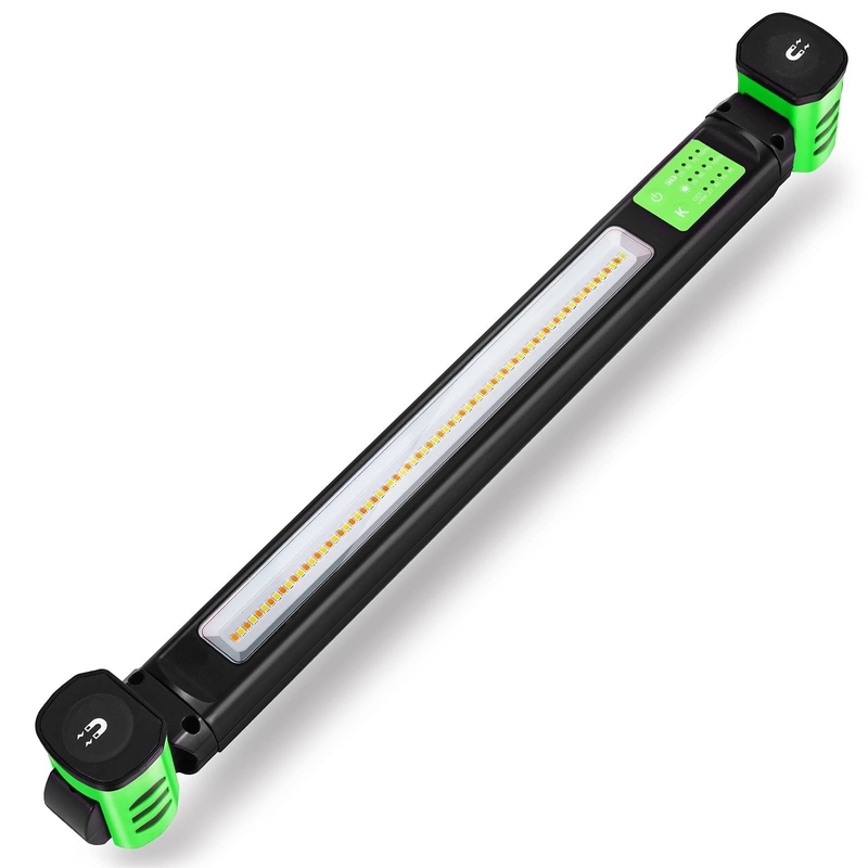 IP80 LED-Arbeitslicht 1600 Lumen Doppelfarbtemperatur 360 Grad Magnet und Haken